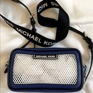 Michael Kors Danika Sport Camera Top Zip Bag